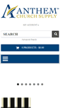 Mobile Screenshot of anthemchurchsupply.com